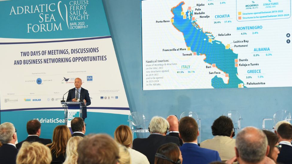 Francesco di Cesare, president of Risposte Turismo Adriatic Sea Forum